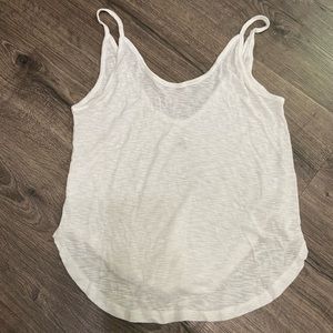 Low back tank top